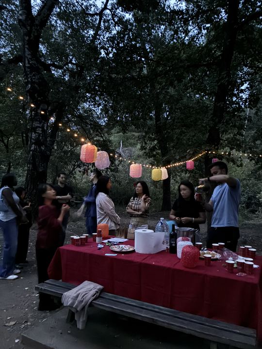 À la nuit tombante